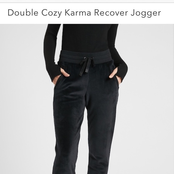 Athleta Double Cozy Karma Jogger 